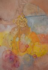 To gesture natural cycles by Chelsea Young contemporary artwork painting