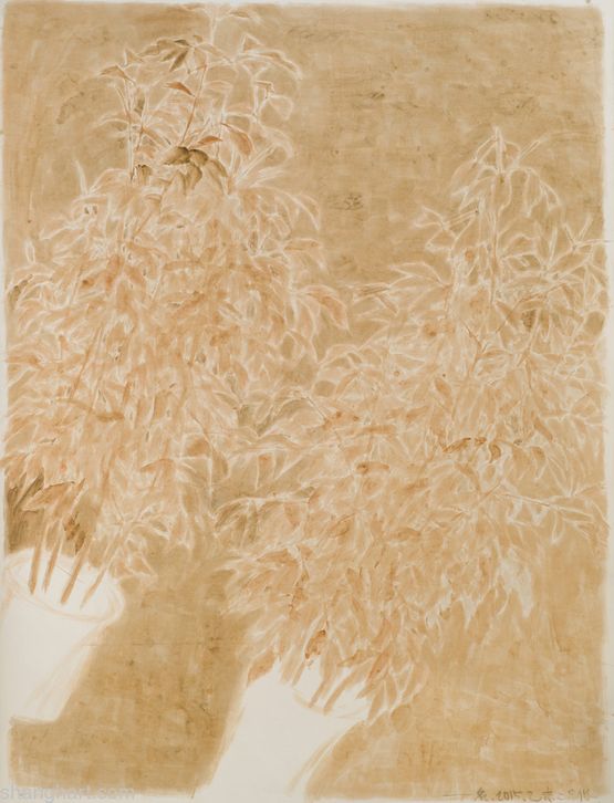 The Garden 1 by Wu Yiming contemporary artwork Painting