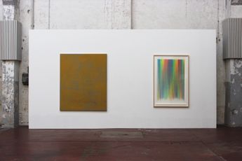 Contemporary art exhibition Daniel M.E. Schaal Maria Seitz Its all about the line at Bode Berlin Germany