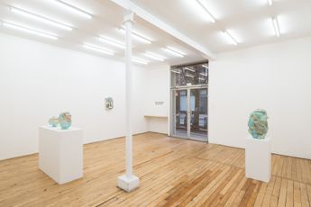 Contemporary art exhibition Hilary Harnischfeger Songs for Clouds at Uffner  Liu New York United States