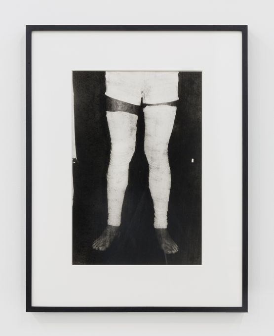 Untitled Performance with surgical bandage 6 by Ivens Machado contemporary artwork Photography