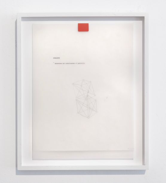 Glossary Knowledge by Yane Calovski contemporary artwork Works on Paper