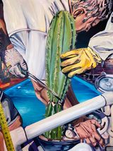 Cactus by Rex Southwick contemporary artwork painting works on paper