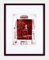 A collection of heads by Bendt Eyckermans contemporary artwork drawing painting works on paper