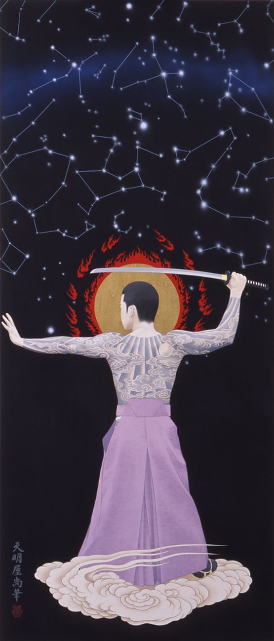 The Picture of Five Rings No-thing by Tenmyouya Hisashi contemporary artwork Painting