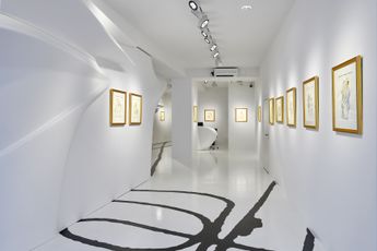 Contemporary art exhibition Fernando Botero Watercolours at Galerie Gmurzynska Zurich Switzerland