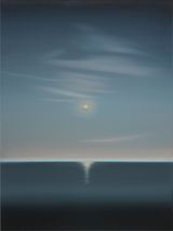Son on the Moon by Julian Meagher contemporary artwork painting