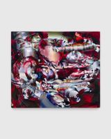 The Lid of Red by Lauren Quin contemporary artwork painting