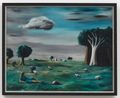 Out in the Country by Gertrude Abercrombie contemporary artwork Painting