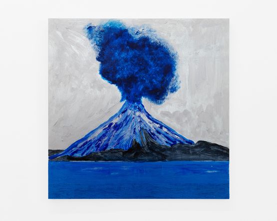 Venting Vulcanicities 3 by Tina Havelock Stevens contemporary artwork Painting