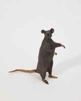 Rat by Elizabeth Jaeger contemporary artwork sculpture