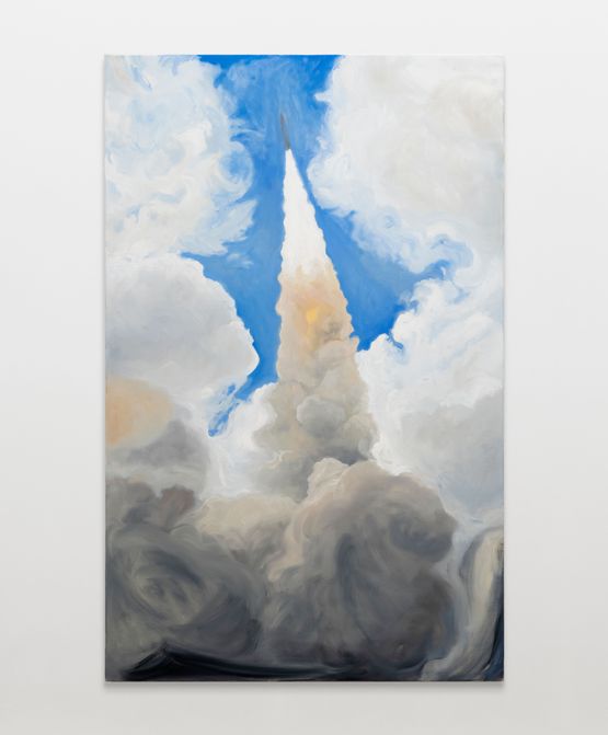 Back into Space by Goshka Macuga contemporary artwork Painting