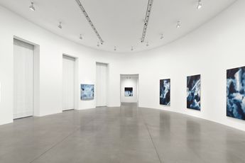 Contemporary art exhibition Y.Z. Kami Night Paintings at Gagosian Rome Italy