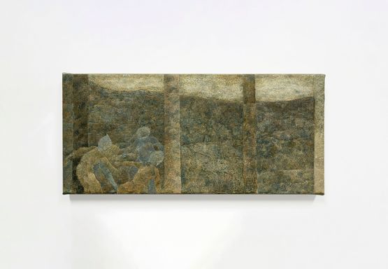 Untitled passwords leaving home by Tim Buckovic contemporary artwork Painting