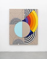 The fact of constantly returning to the same point or situation by Jose Davila contemporary artwork mixed media print