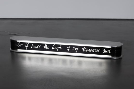 Footnote ...my distance from the object... by Rosa Barba contemporary artwork Sculpture