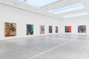 Contemporary art exhibition George Condo Pastels at Hauser  Wirth New York Wooster Street United States