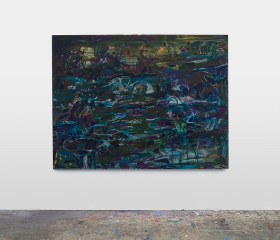 azul noturno by Janaina Tschape contemporary artwork Painting
