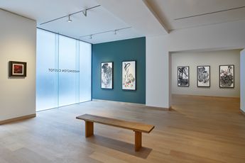 Contemporary art exhibition Chu Teh-Chun Nature Lives with Me at Waddington Custot London United Kingdom