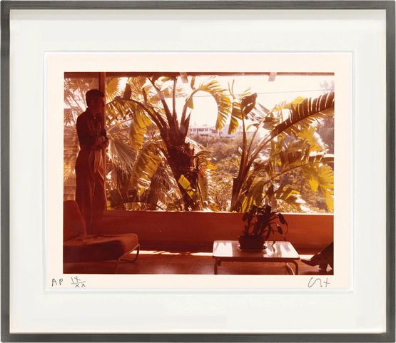 Hollywood Window by David Hockney contemporary artwork Photography