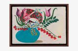 Bouquet eye by Clare Rojas contemporary artwork painting works on paper