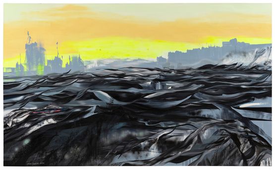 Worlds Deluge by Wu Shuang contemporary artwork Painting