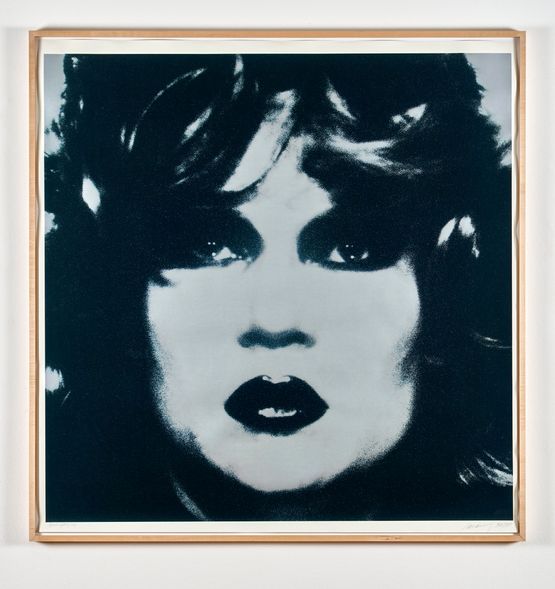 Maton Cyan by Katharina Sieverding contemporary artwork Print