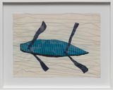 Why cant you see this boat is sinking by Azade Koker contemporary artwork mixed media works on paper