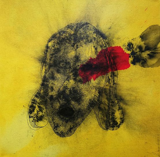 PSF-P5 by Faisal Samra contemporary artwork Painting