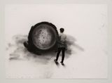 STILL 01 by Jaume Plensa contemporary artwork drawing works on paper