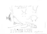 Its For Life by Tracey Emin contemporary artwork print works on paper