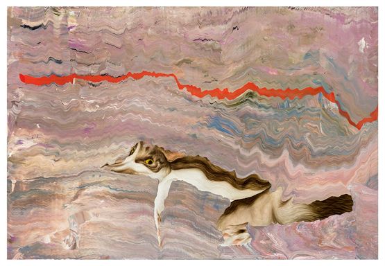 Laser time by Taewon Ahn contemporary artwork Painting