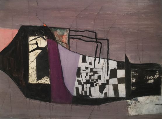 Not Long Now by Brenda Goodman contemporary artwork Painting