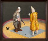 Die Fratellini by Niklaus Stoecklin contemporary artwork painting
