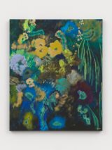 With closed eyes I see by Ileana Garcia Magoda contemporary artwork painting