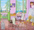 Matisses Studio Venice by Damian Elwes contemporary artwork Painting