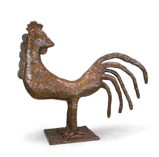 Ayam Jantan Rooster by Yunizar contemporary artwork Sculpture