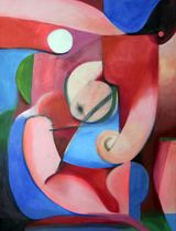 The outer compulsion by Caroline Denervaud contemporary artwork drawing painting works on paper