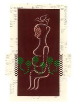 Bonfire  Weaving  125 by Jam Wu contemporary artwork works on paper