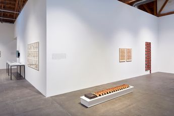 Contemporary art exhibition Geta Bratescu The Leaps of Aesop at Hauser  Wirth Los Angeles United States