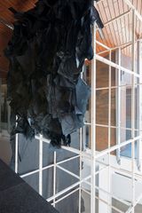 Labyrinth of Passions Tower-edition II by Joel Andrianomearisoa contemporary artwork sculpture