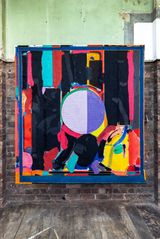 Translated Union Bug by Matt Connors contemporary artwork textile