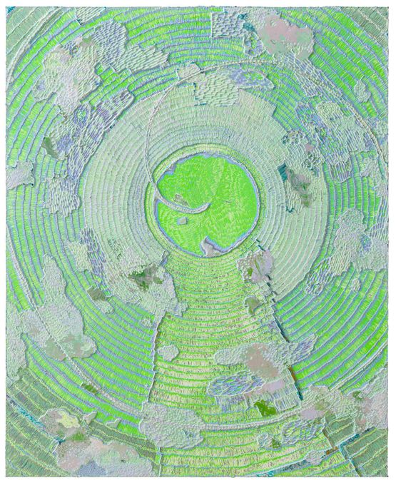 Mindfulness 2023.12.22 by Jiang Miao contemporary artwork Painting