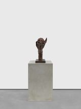 Poet by Huma Bhabha contemporary artwork sculpture