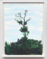 The Cardinal by Tabboo contemporary artwork painting