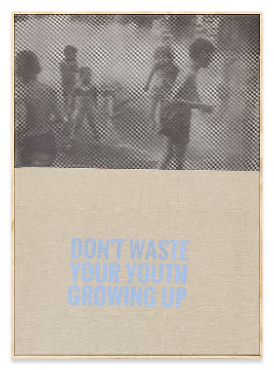 Youth by Walter Dahn contemporary artwork Painting