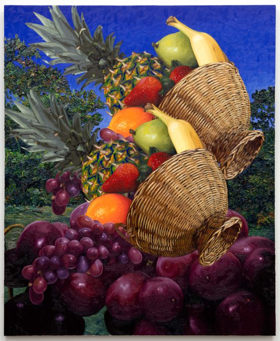 Two Travelers by John Seal contemporary artwork Painting
