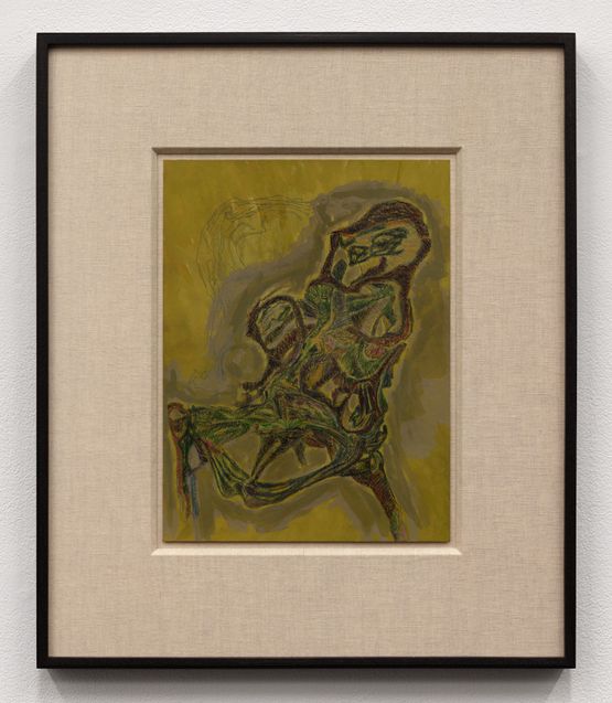 Prehistory 22 by Randy Wray contemporary artwork Works on Paper