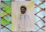 Benjamin and Maries Neighbour by Francis Upritchard contemporary artwork works on paper