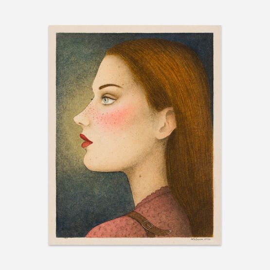 Veleda by Corinne Von Lebusa contemporary artwork Mixed Media